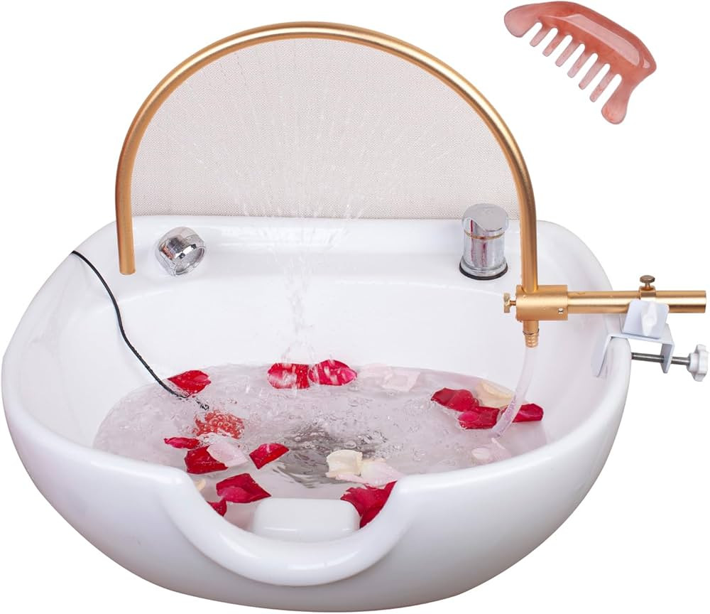 Head Spa Waterfall Equipment,Head Massage Salon Equipment, Suitable for Most Shampoo Basin Bed an... | Amazon (US)