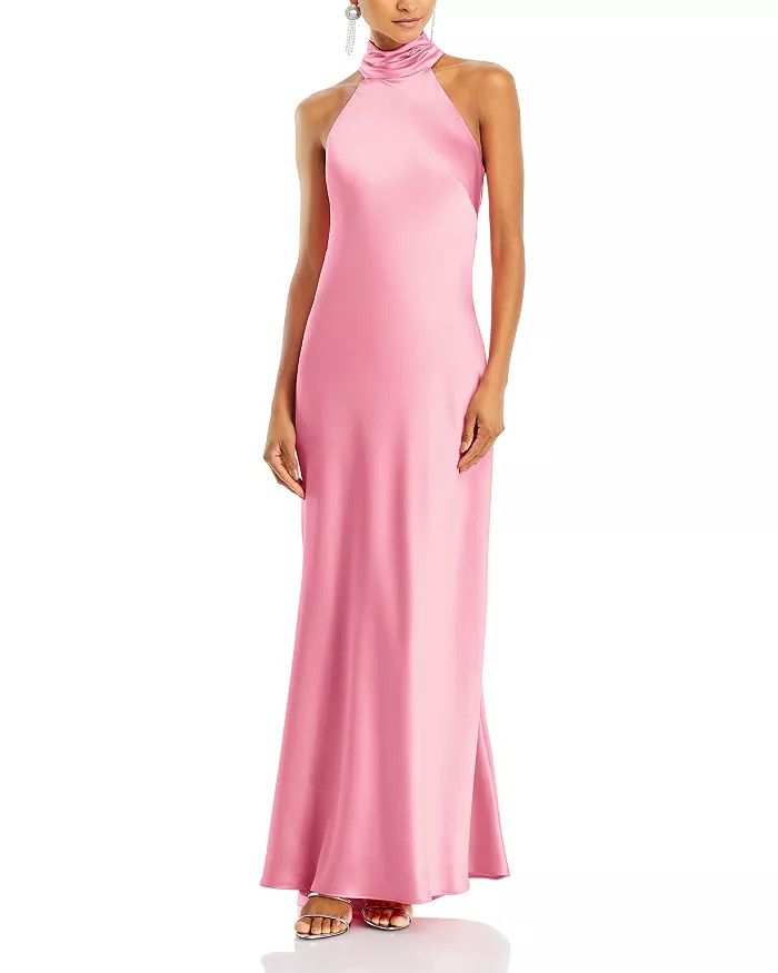 Sleeveless Satin Gown - 100% Exclusive | Bloomingdale's (US)