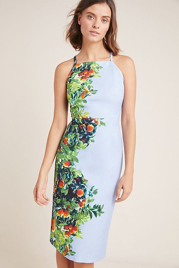 Orange Bough Dress | Anthropologie (US)