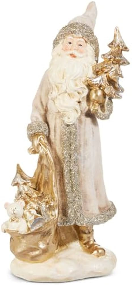 Brand: RAZ Imports
RAZ Imports Silver Woodland Santa Figurine, 14-Inch, Resin
 
 
 
Enjoy fast, free delivery, exclusive deals, and award-winning movies & TV shows.
Join Prime
$52.85 $52.85
FREE delivery Wednesday, November 12
Or Prime members get FREE delivery Sunday, November 9. Order within 4 hrs 20 mins. Join Prime
Delivering to Spirit Lake 83869 - Update location
Only 5 left in stock - order soon.
Quantity:
Quantity:1
 
Add to Cart

Buy Now
Ships from
Amazon
Sold by
ECM Product Sales
Returns
Returnable until Jan 31, 2026
Payment
Secure transaction
 Send as a gift. Include custom message
Add to List
Other sellers on AmazonOther sellers on Amazon
Lowest price: New
$49.99 $49.99
FREE Shipping
Compare all 3 options
 | Amazon (US)