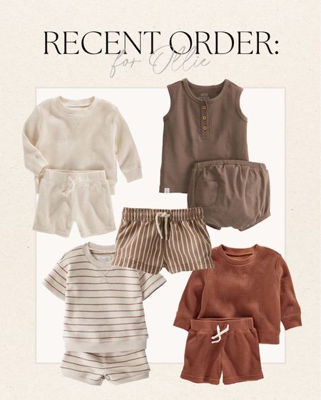 My recent order for Oliver 🤎 can’t get enough of the neutrals and the texture! Carter’s is stepping up their game 👏🏼

Toddler clothes, toddler sets, two-piece sets, Carter’s x Hilary Duff, neutral toddler boy fashion 

#LTKbaby #LTKkids