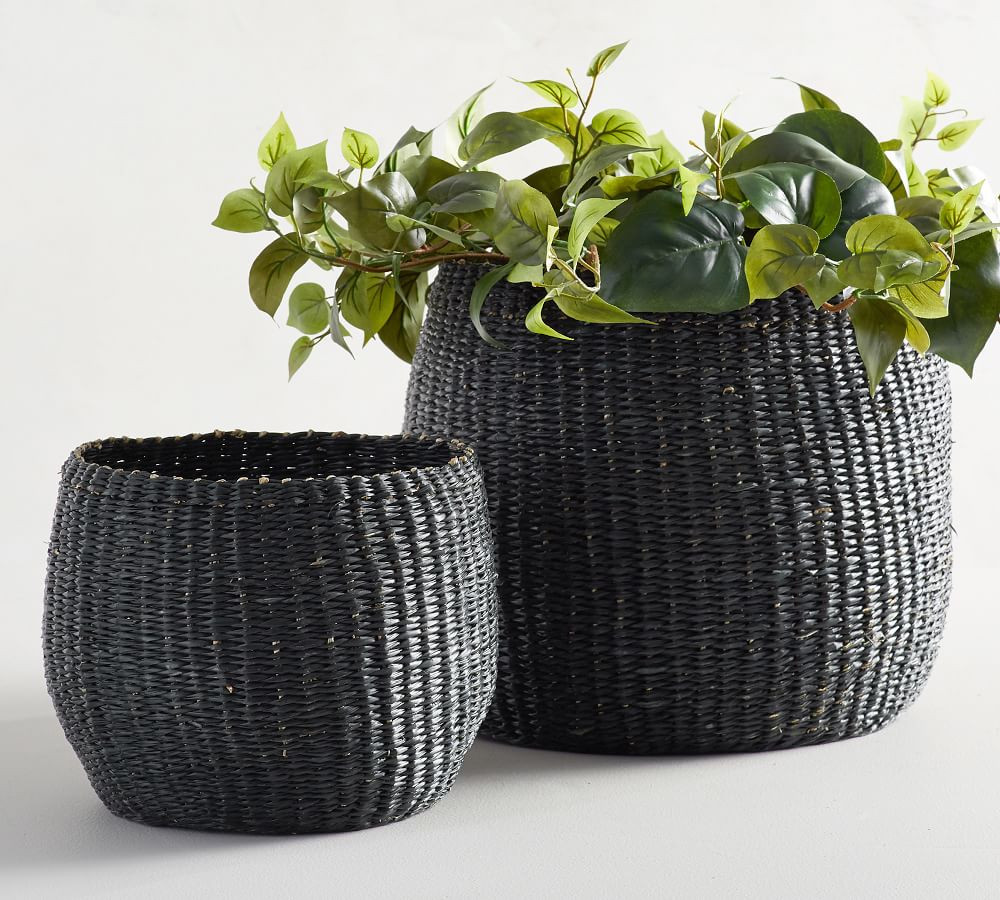 Lima Seagrass Woven Baskets | Pottery Barn (US)