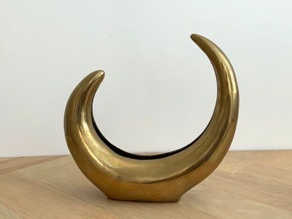 Vintage Brass Sculptural Object Organic Brass Decor | Etsy | Etsy (US)