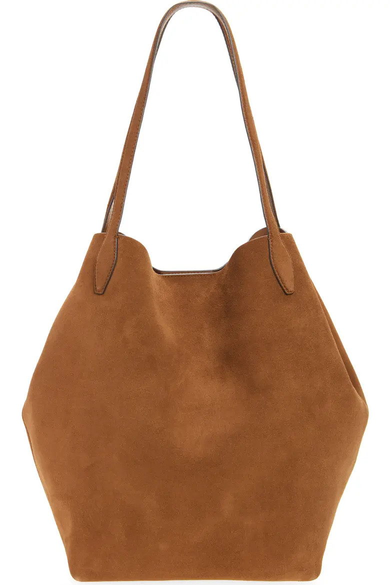 Oversize Suede Shopper (Women) | Nordstromrack | Nordstrom Rack