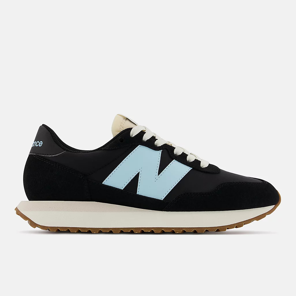 Black with Bleach Blue | New Balance Athletic Shoe