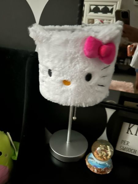 Paityn loves Hello Kitty this furry lamp
Is so cute and very bright. She couldn’t not get it lol. Walmart always has the best products and selection 
Hello Kitty lamp #hellokitty #lamp #lighting #walmart #walmarthome #bedroom #girlsbedroom #girlylight 

#LTKHome #LTKKids #LTKStyleTip