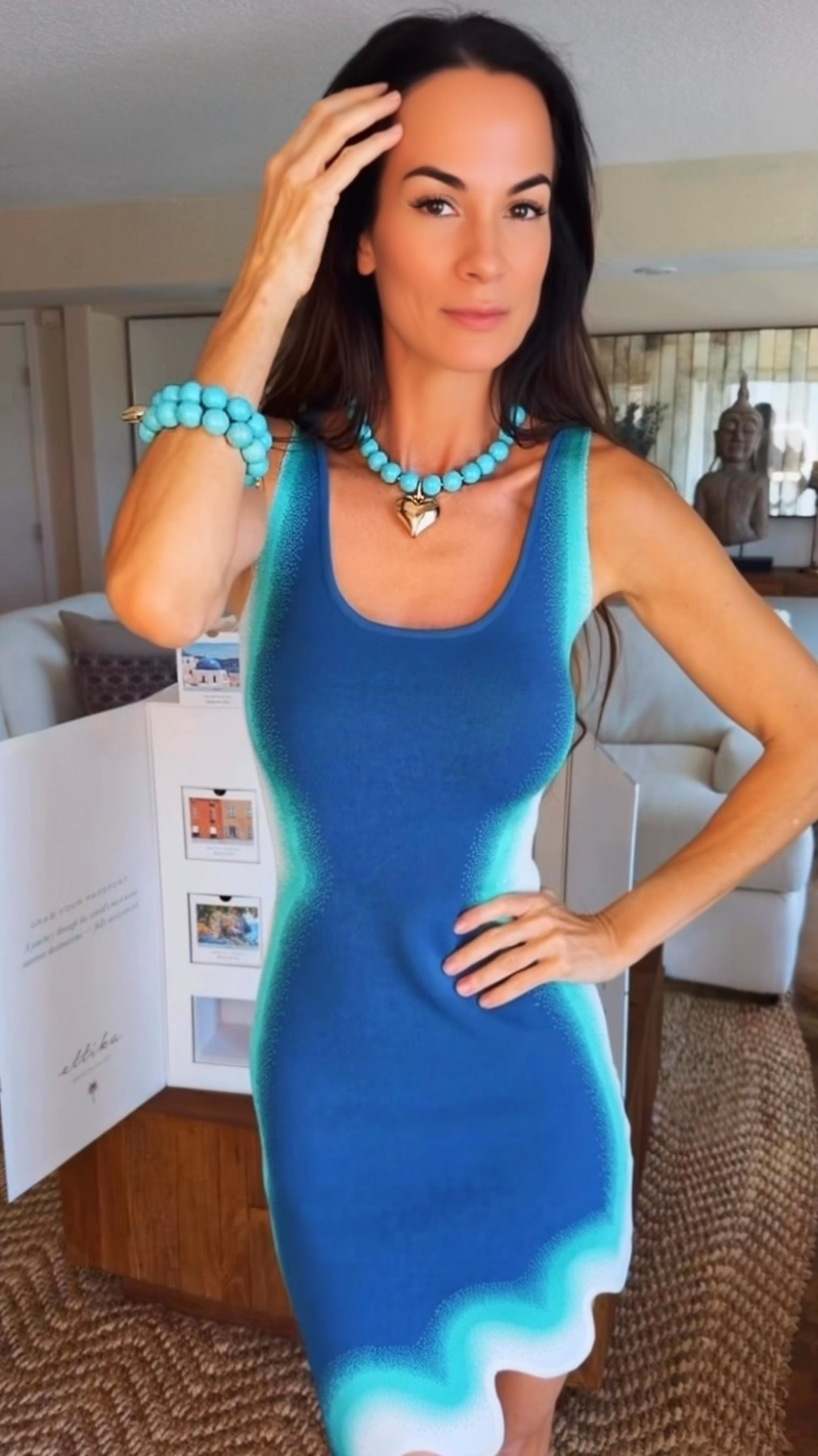 Stop 08: Santorini 🇬🇷💙

It’s a double-duty day at the Ettika Beach Club—and apparently one turquoise moment simply wasn’t enough. The necklace, the bracelet stack, and this dress were basically made for Santorini blues. ✨

Which would you choose: the necklace, the bracelets…or both like me? Comment SANTORINI and I’ll send you the links.

@ettika #EttikaPartner #EttikaBeachClub #SantoriniStyle #TurquoiseJewelry

#LTKgrwm #LTKootd #LTKdayinmylife