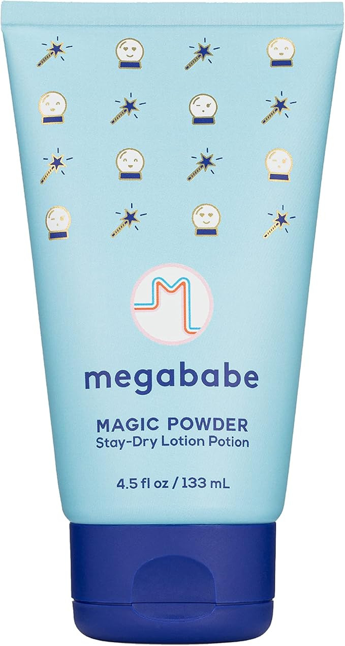 Megababe Sweat Absorbing Lotion - Magic Powder Stay-Dry Lotion to Powder | Aluminum-Free, Talc-Fr... | Amazon (US)