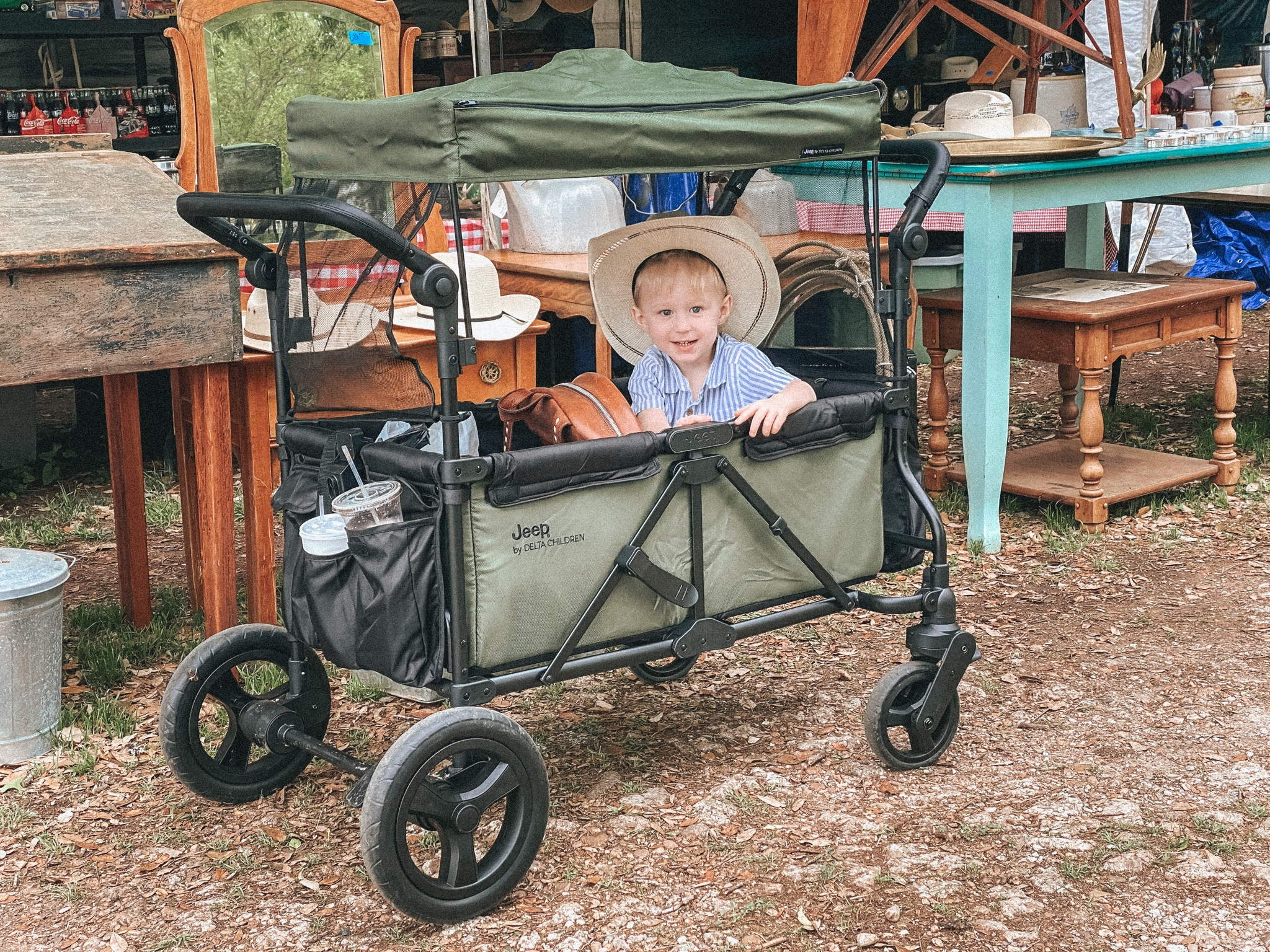 If your family is on the go y’all need this  Jeep stroller wagon! Great for your toddler to ride along protected from the sun and rain. 
Baby gear. Traveling kids. Kid wagon. Stroller wagon. Travel. On the go. Baby shower gift. Kids gifts. Festival must have.

#LTKtravel #LTKFestival #LTKkids