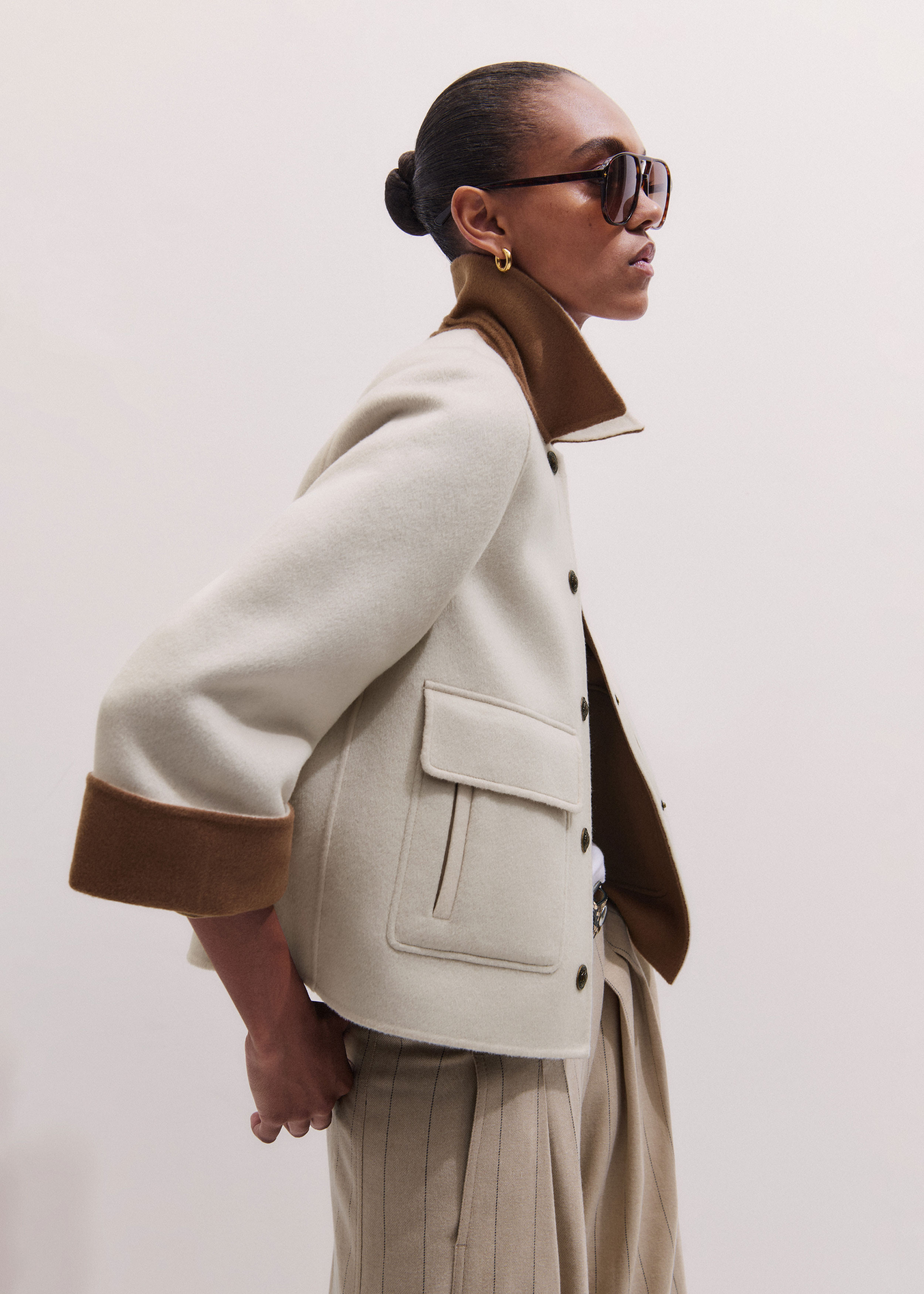 Perfect Swing Jacket Wool + Cashmere | ME+EM Global (Excluding US)