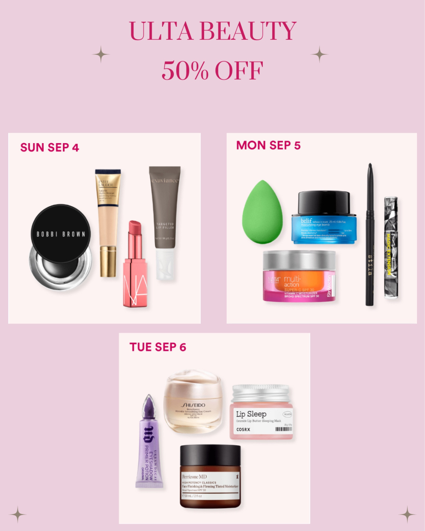 Ulta 21 days of beauty sale discount
50% of must haves
.
.
.

#ulta
#sephora
#ultabeauty
#ultasale
#makeup
#makeupsale
#makeupmusthaves
#makeupessentials
#skincare
#skincaremusthave
#skincareguru
#skincareroutine
#skincareessentials
#beauty
#skincareroutine 
#skincareproducts 
#skincaretips
 #skin
#glowingskin
#healthyskin 
#selfcare 
#antiaging 
#naturalskincare 
#skincareaddict 
#acne 
#facial 
#serum 
#cosmetics 
#beautytips 
#clearskin
#sale
#discount

#LTKbeauty #LTKSale #LTKunder50