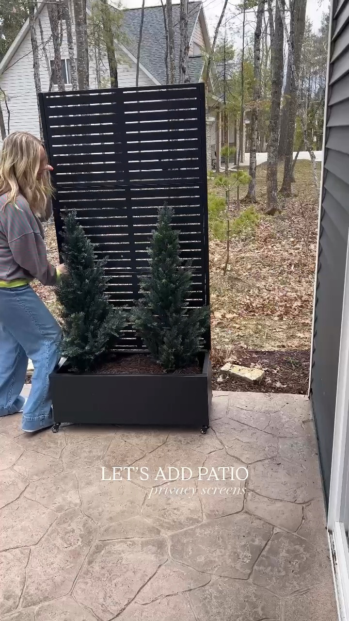 New patio privacy screens! Perfect for patio decor! 

#LTKHome #LTKMidsize #LTKWatchNow