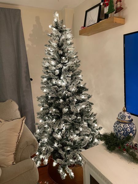 Walmart Christmas tree for $79 , under $100 , Christmas decor 

#LTKHoliday #LTKfindsunder100 #LTKSeasonal