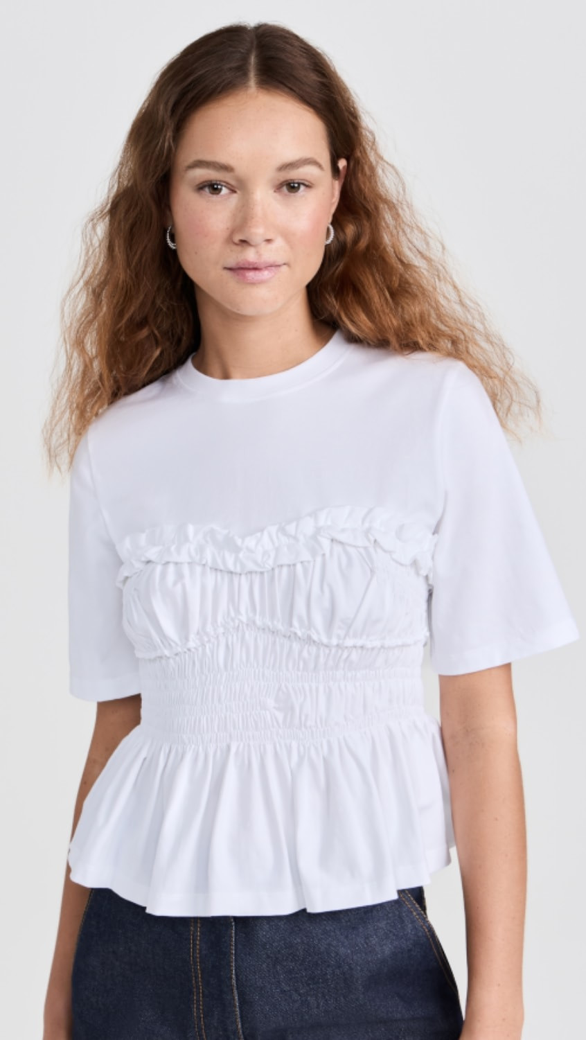 Vilde T-Shirt Jersey White | Shopbop