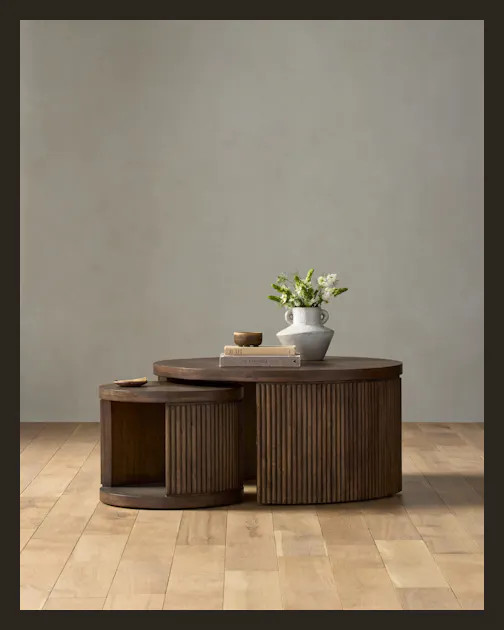 Sewell Nesting Coffee Tables | Joon Loloi | Joon Loloi