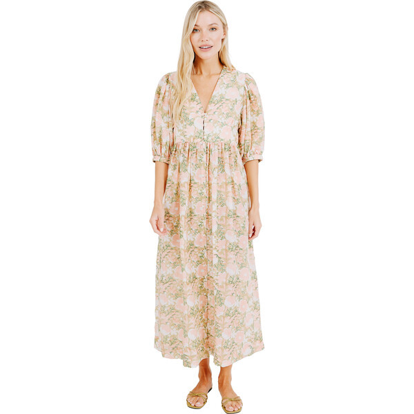 Women's Perth Dress, Snapdragon Bloom | Maisonette