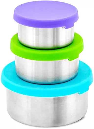 WeeSprout Glass Baby Food Storage Jars - 12 Set, 4 oz Baby Food Jars with  Plastic Lids