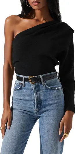 ASTR the Label Cosima One-Shoulder Sweater | Nordstrom | Nordstrom