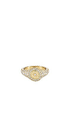 Pave Coin Signet Ring
                    
                    Luv AJ | Revolve Clothing (Global)