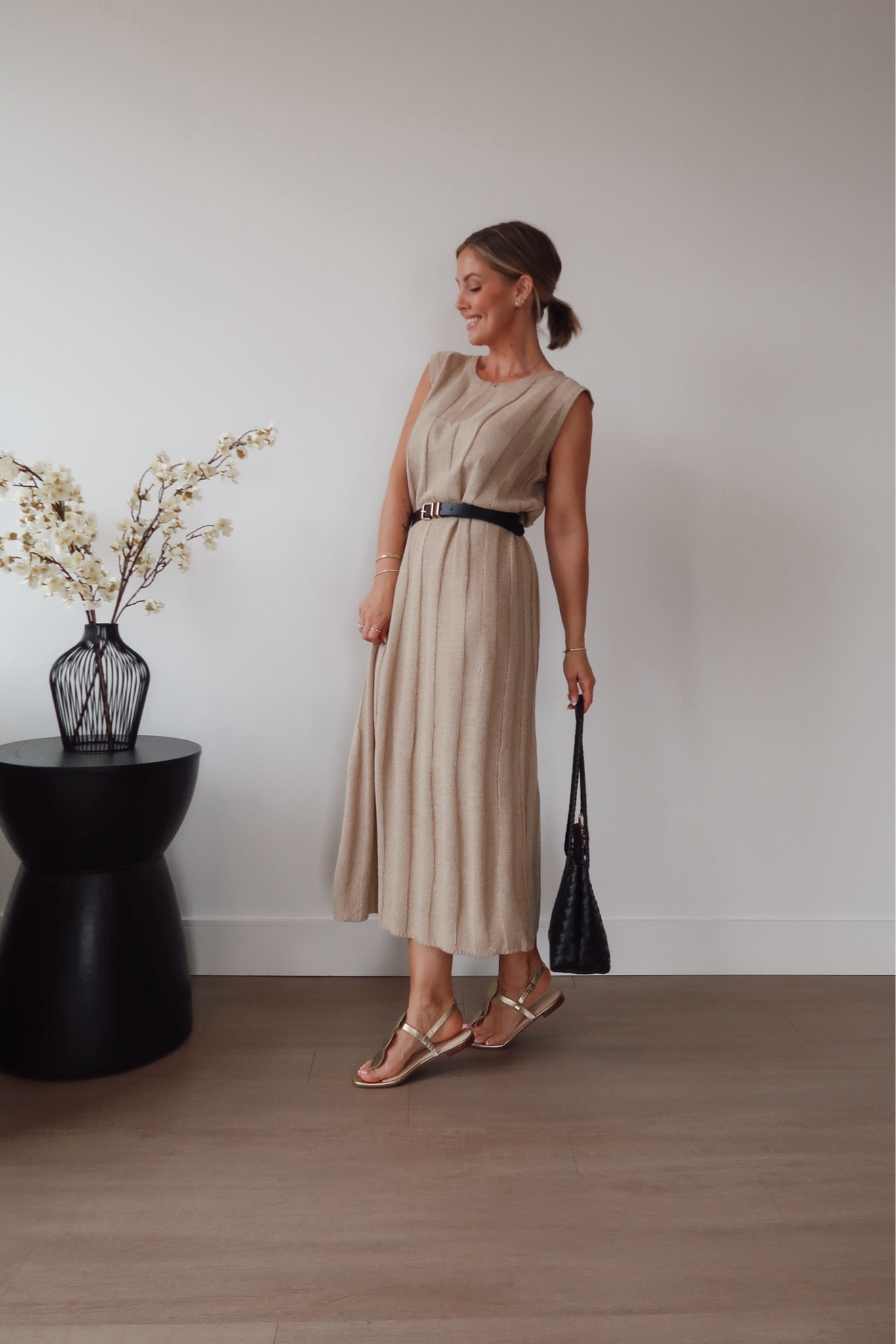 Small $39 Amazon dress / Abercrombie dress / Sandals are true to size 🖤

#LTKstyletip #LTKshoecrush #LTKfindsunder50