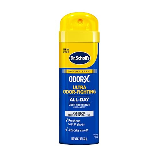 Dr. Scholl’s Odor-X ODOR-FIGHTING Spray-Powder // All-Day Odor Protection and Sweat Absorption ... | Amazon (US)