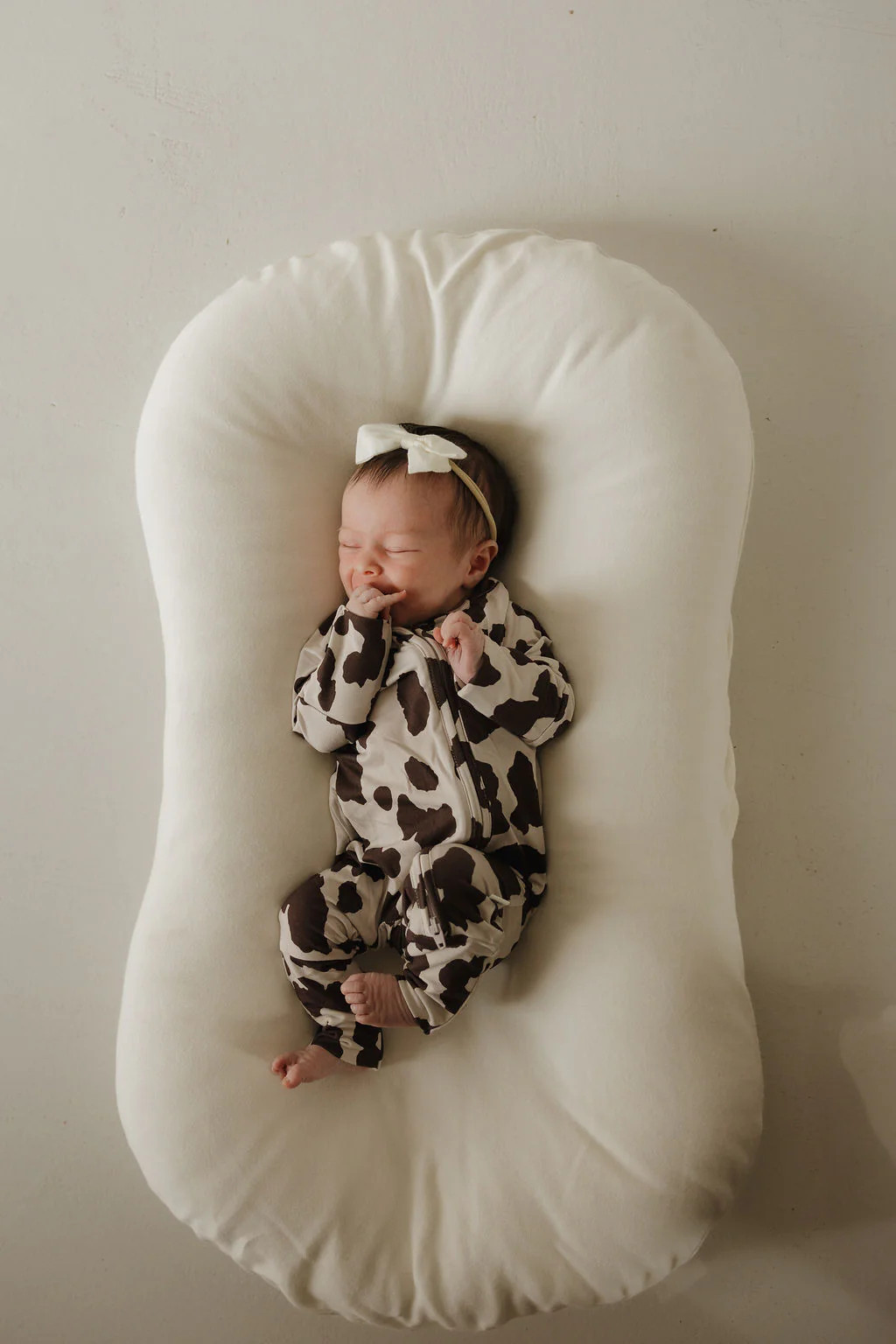 Bamboo Zip Pajamas | Moo! | Forever French