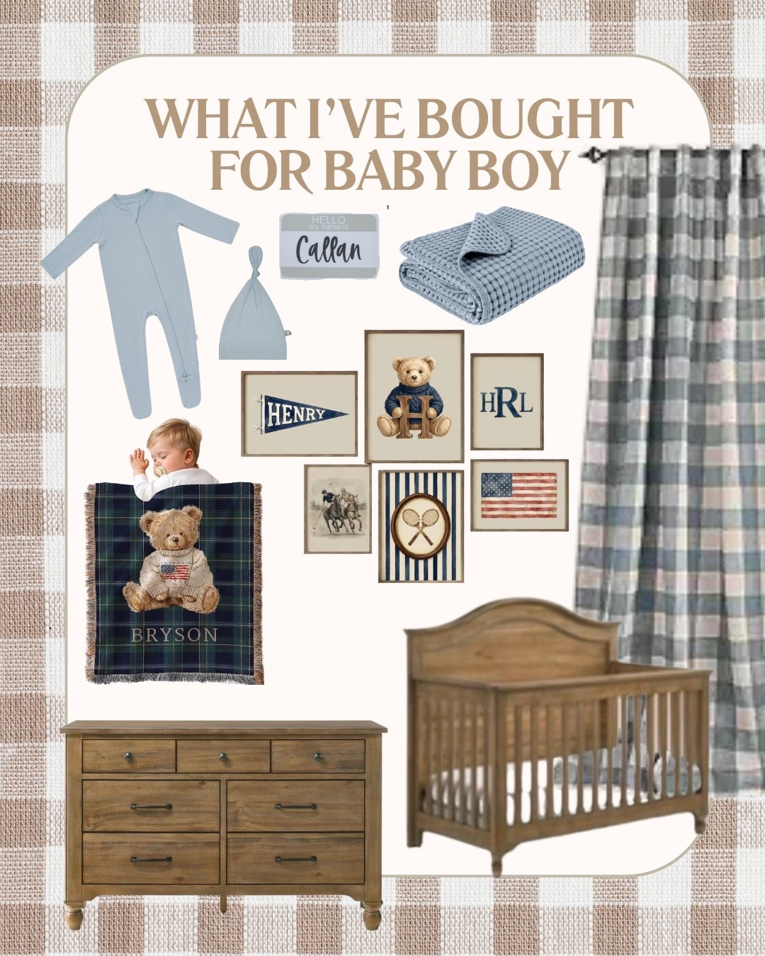 baby boy nursery items i’ve purchase so far

#LTKmomlife #LTKBump #LTKBaby