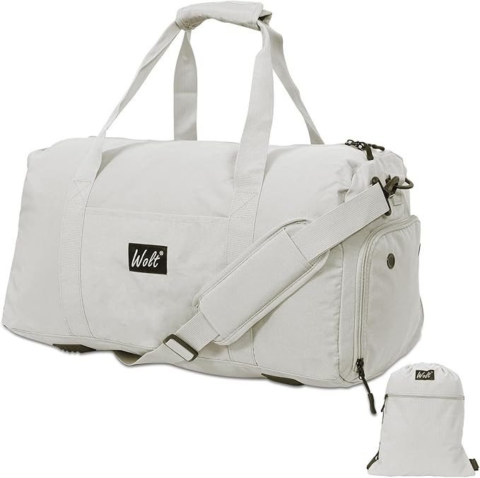 WOLT Travel Duffel Bags for Women - Weekend Totes Bag for Airplane, Cute Sports Gym Dance Bag Ove... | Amazon (US)