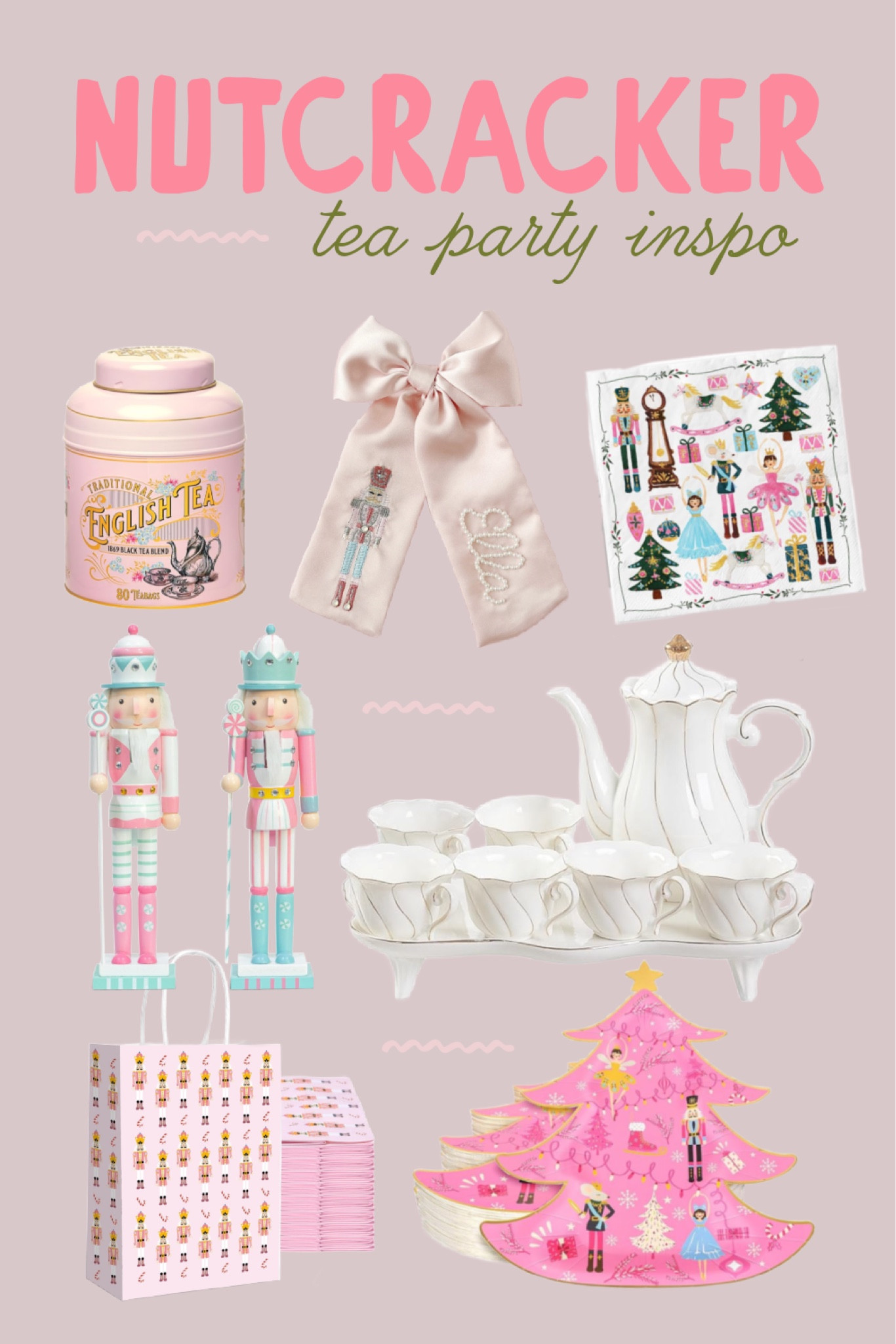 Nutcracker Tea Party inspo for Christmas 🎀🫖✨🎄

#LTKHoliday #LTKParties #LTKHome