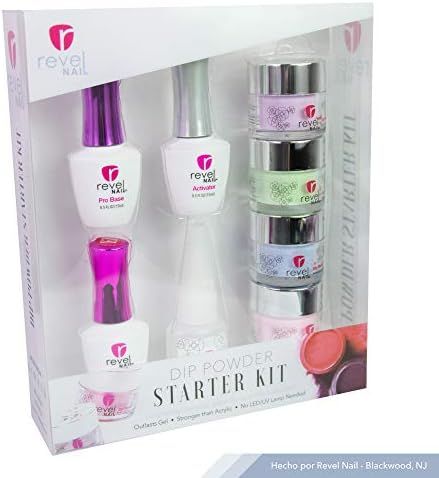 Revel Nail Dip Powder 4 Color Starter Kit (Passion for Pastels) | Amazon (US)