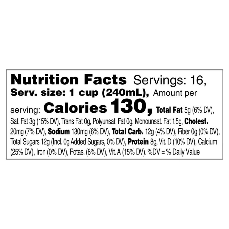 Great Value, 2% Reduced Fat Milk, Gallon | Walmart (US)
