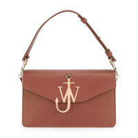J.W.Anderson logo detail purse bag - Brown | Farfetch EU