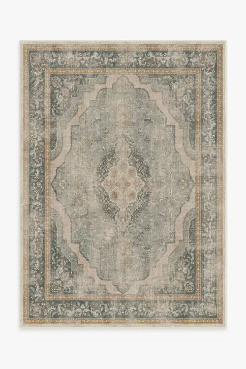 Adeline Natural Sage Rug | Ruggable