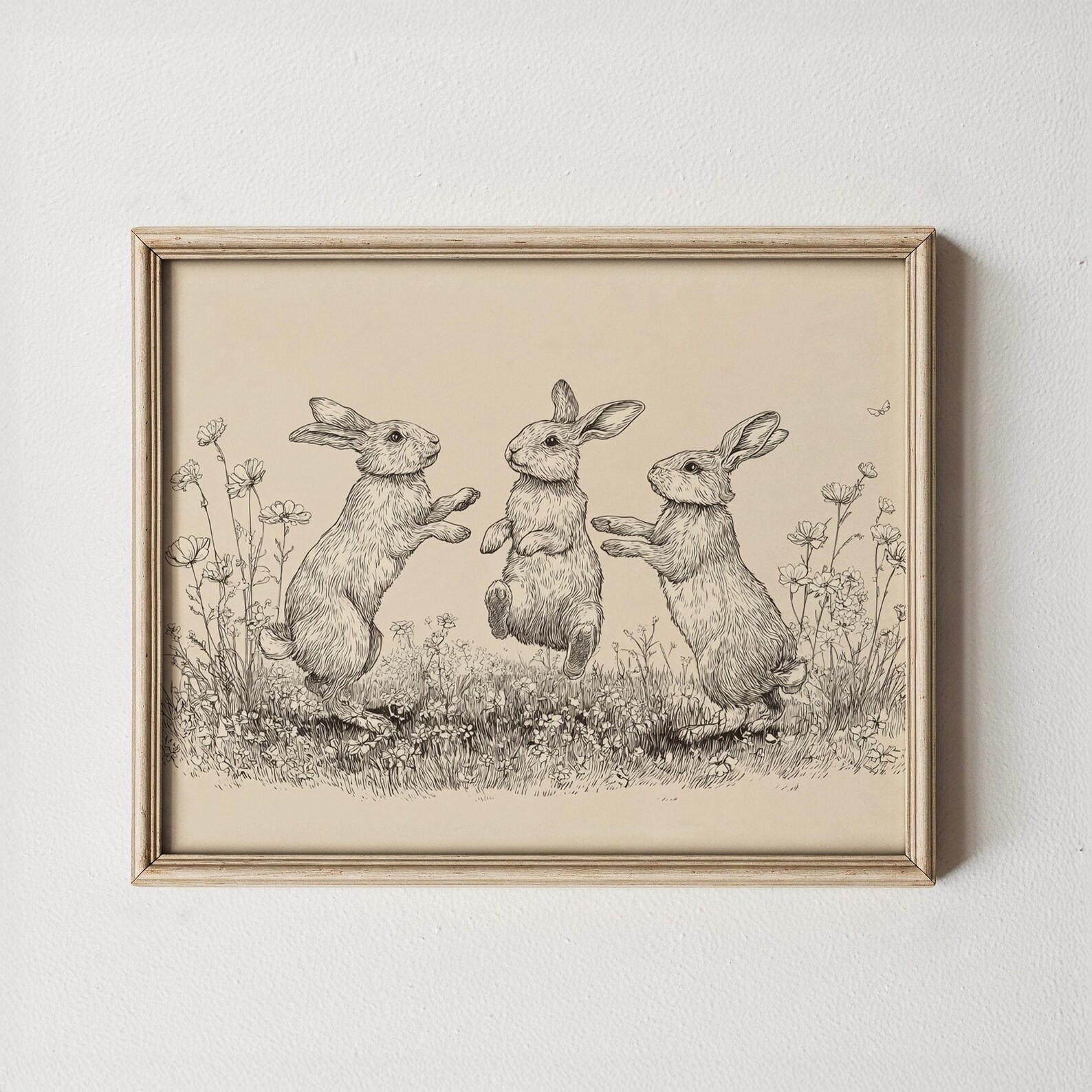 Digital Download | Vintage Art | Art | Nursery Art | Floral Art | Animal Art | Girl Nursery Art |... | Etsy (US)