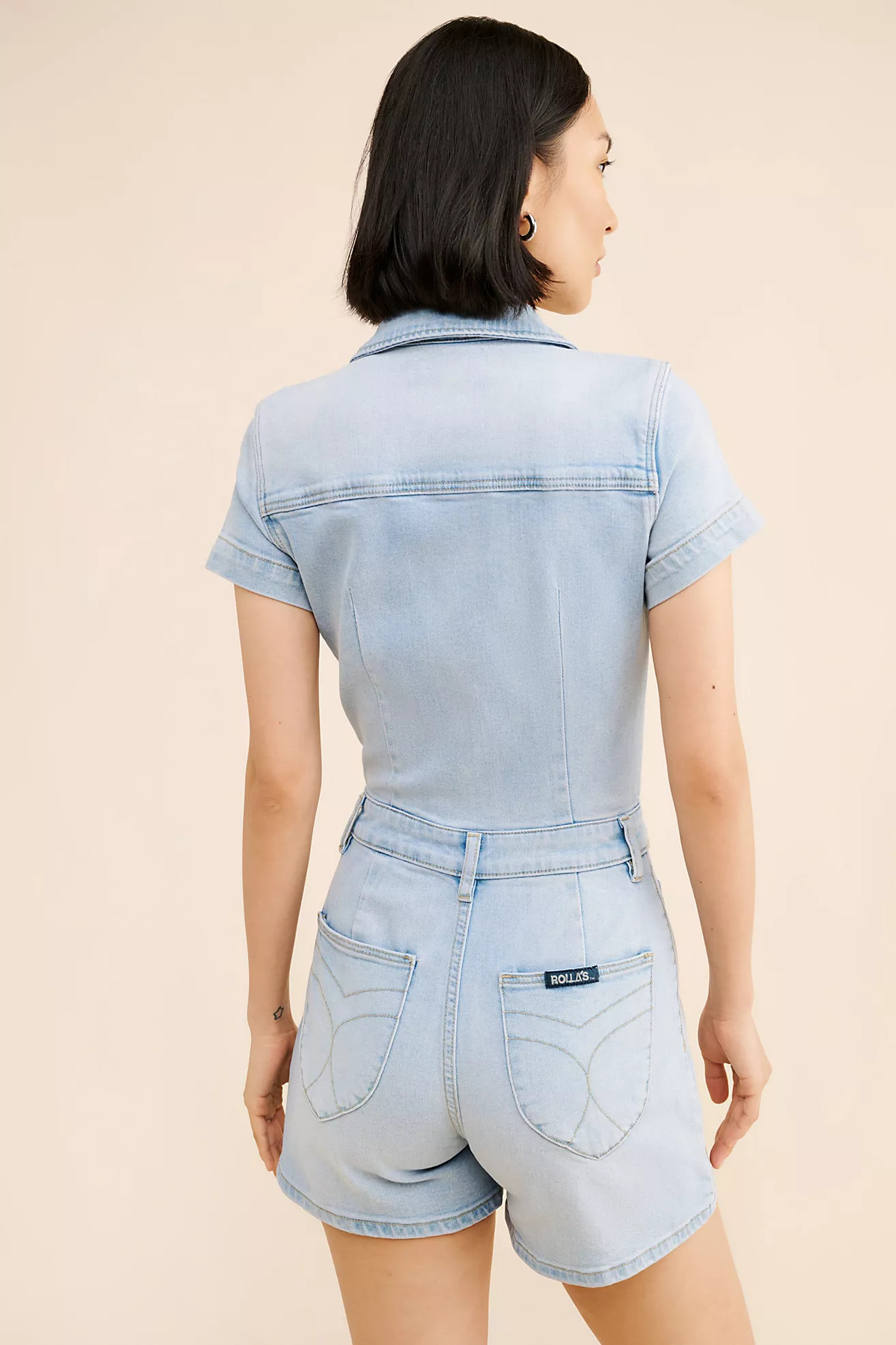 Rolla's Denim Sailor Romper | Free People (Global - UK&FR Excluded)