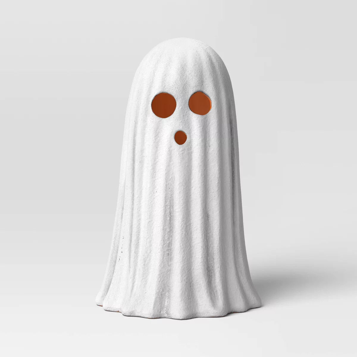 9" Large Textured Ghost Decorative Sculpture - Hyde and EEK! Boutique™ Matte White | Target