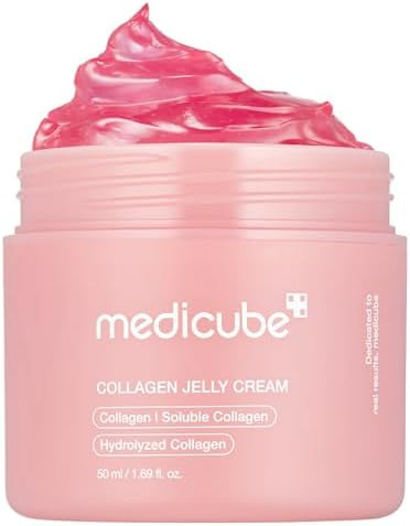 medicube Collagen Jelly Cream- Niacinamide & Freeze-Dried Hydrolyzed Collagen - Boosts skin's bar... | Amazon (US)
