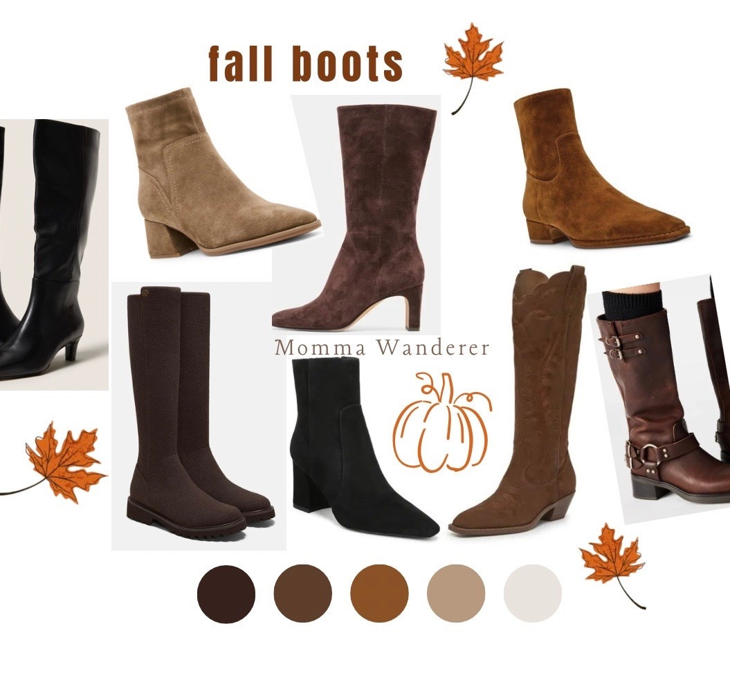 Boots for autumn! 🍂 👢 

Fall style / fall boots / LTK shoes

#LTKOver40 #LTKSeasonal