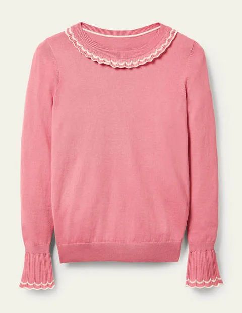 Aimee Pointelle Sweater | Boden (US)