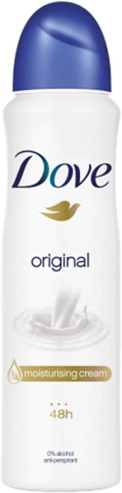 Dove Original Aerosol AntiPerspirant Deodorant 150ml Pack of 3 | Amazon (US)