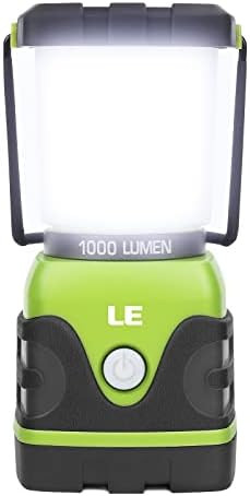 LE LED Camping Lantern, Battery Powered LED with 1000LM, 4 Light Modes, Waterproof Tent Light, Pe... | Amazon (US)