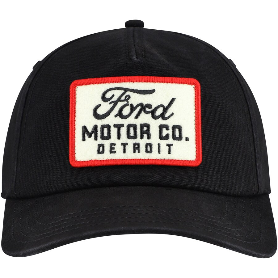 Ford American Needle Canvas Roscoe Adjustable Hat - Black | Fanatics