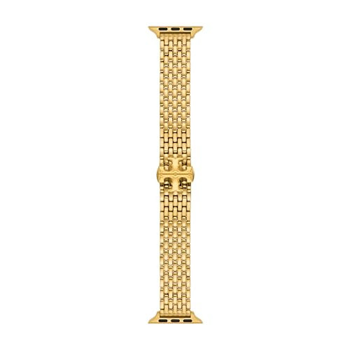 Tory Burch Women's Eleanor Gold-Tone Stainless Steel Band for Apple Watch® (Model: TBS0103E) | Amazon (US)
