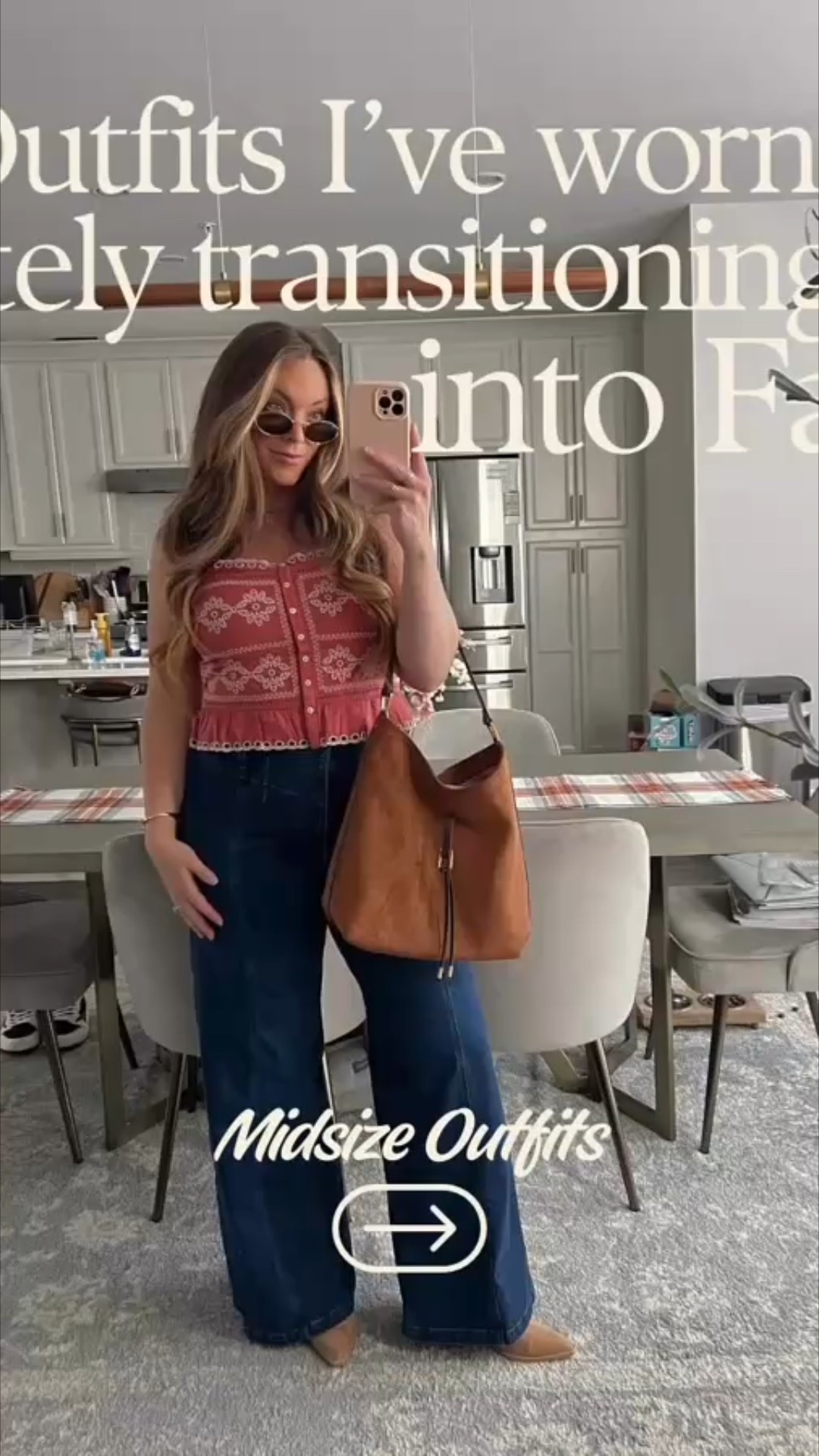 Fall outfits I have worn lately as a midsize girly☕️🍁🍂🐻❤️

#LTKWorkwear #LTKMidsize #LTKSeasonal