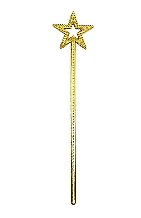 AKOAK Star Wand,13 Inches Gold Fairy Princess Angel Wand | Amazon (US)