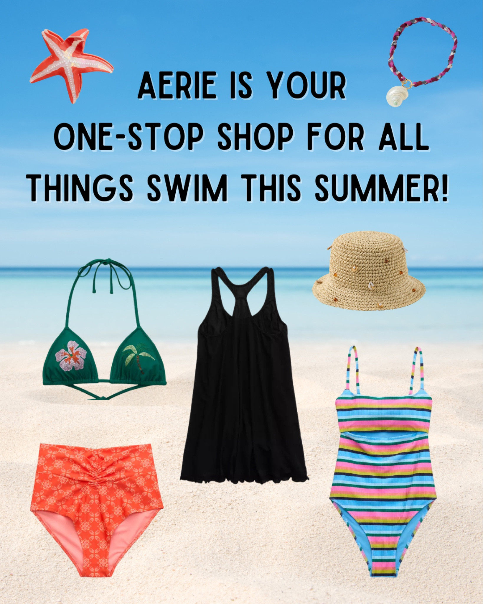 Aerie is your one-stop shop this summer for all things swim 🌊👙

#LTKSwim #LTKootd #LTKMothersDay