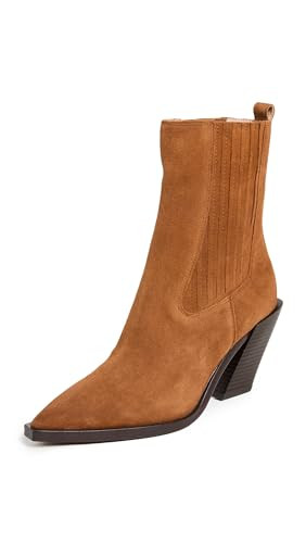 Sam Edelman Mandey Western Boot Frontier Brown 7 Medium | Amazon (US)