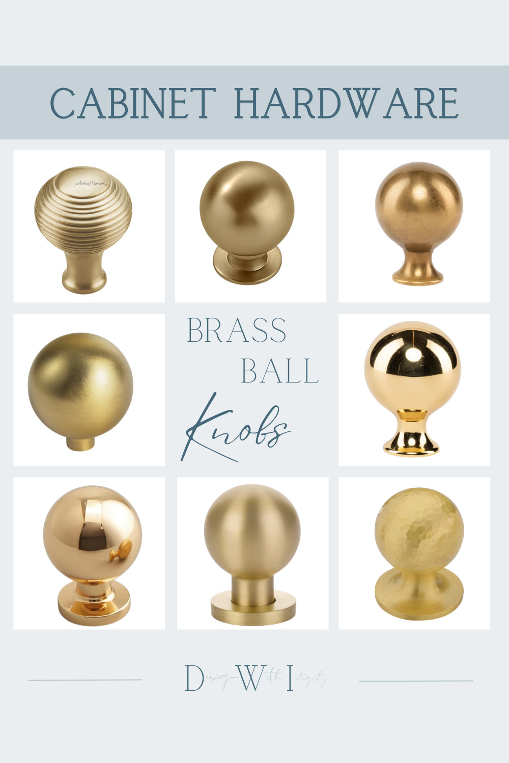 Brass ball cabinet knobs are a small detail that makes a significant impact. This round-up features a curated mix of finishes, textures, and profiles that work together effortlessly while allowing flexibility in style. From softly brushed to polished and hammered options, each knob complements the next through consistent form and warm brass tones. Ideal for kitchens, bathrooms, and built-ins, these pieces add depth and character without overwhelming the cabinetry. Shop the full round-up to find the brass ball knobs that complete your space.


brass cabinet hardware, brass ball knobs, cabinet knobs, kitchen hardware, bathroom hardware, cabinet details, modern brass hardware, classic cabinet hardware

#cabinethardware #brassknobs #kitchendesign #bathroomdesign #interiordetails #designinspo 

 