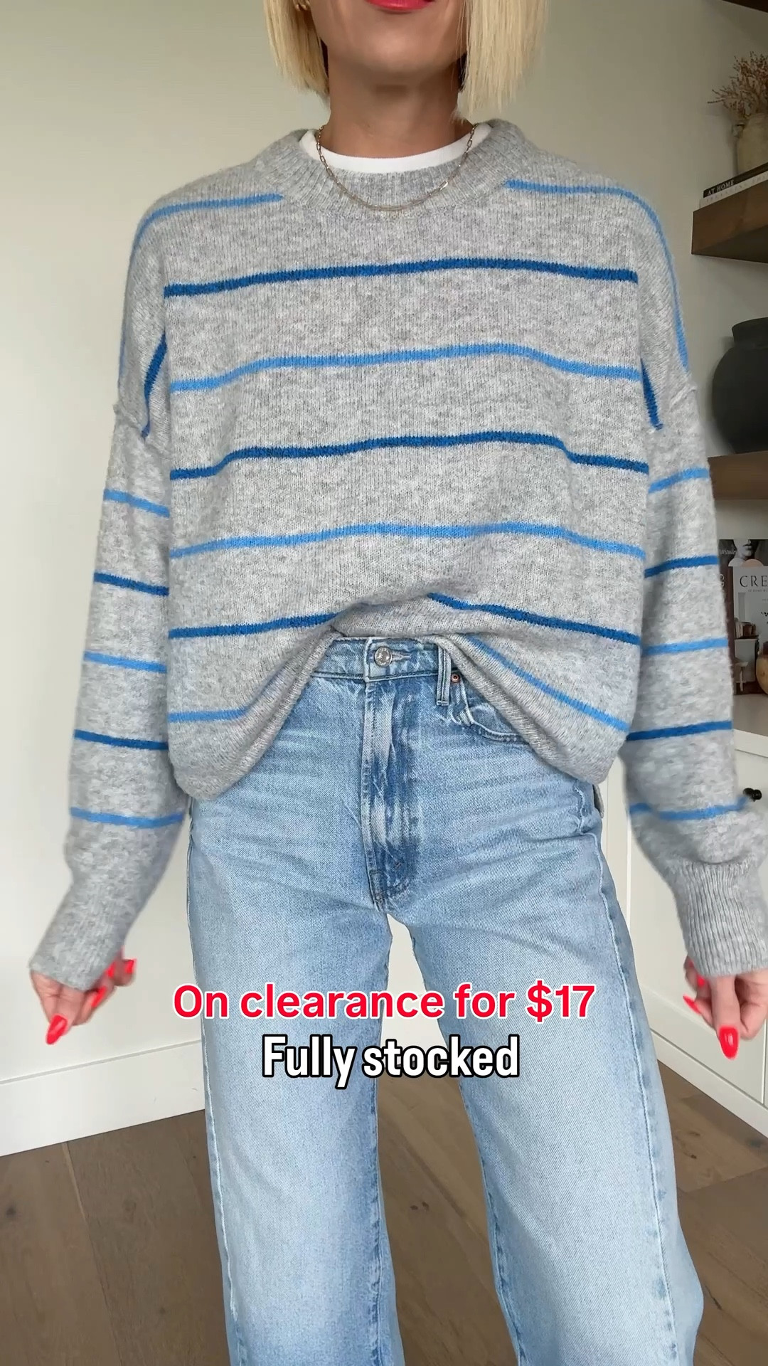 This sweater is on clearance for under $17! So, so soft — fits true size and available in more colors!


#LTKgrwm #LTKOver40 #LTKSaleAlert