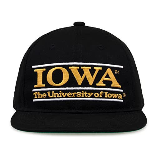 The Game NCAA Iowa Hawkeyes, Unisex Retro Bar Design Hat, Adjustable, One Size | Amazon (US)